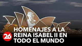 Los homenajes a la reina Isabel II alrededor del mundo