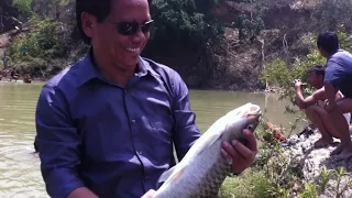 A day out fishing in Tizü River, Meluri, Nagaland.