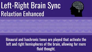 Hemi sync - Relax Enhanced- Increase Flow state / Binaural and Isochronic Beats // Frequency Tuning