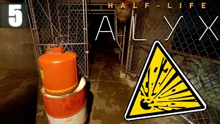 Повышенная взрывоопасность | Half Life Alyx Прохождение Часть 5