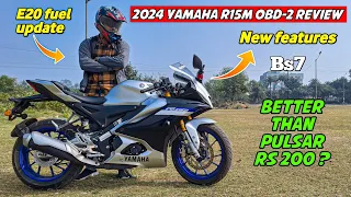 2024 All New Yamaha R15m Review - TFT Display & New Features - But too expensive..😱