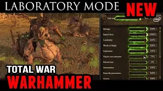 Total War: Warhammer 2 - New Laboratory Gamemode (CA HAS GONE INSANE!)