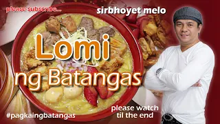 Lomi ng Batangas