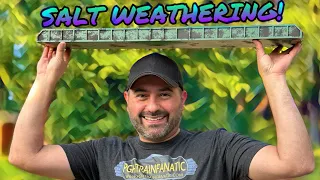 SUPER EASY!!  How to Salt Weathering on your model railroad!