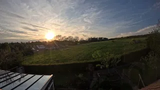 Time Lapse Sky 13th May 2024 North Yorkshire UK By John Grant