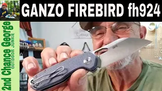 Why I Should Never Do Unboxings: The Ganzo Firebird Fh924 Gry Pocket Folding Knife