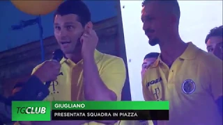 Giugliano, presentata squadra di calcio stagione 2018-19