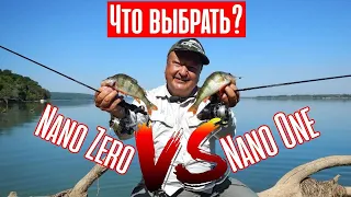 Что выбрать: Nano Zero или One? Большое сравнение спиннингов Crazy Fish для нано и микроджига