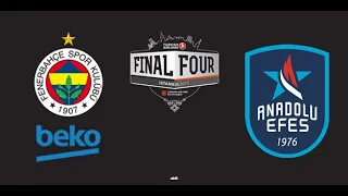 Fenerbahçe Beko - Anadolu Efes | Euroleague Final Four | Yarı Final maçının full kaydı.