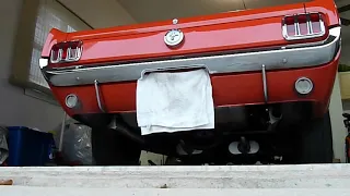 1966 Mustang, stock 289 with Thrush exhaust
