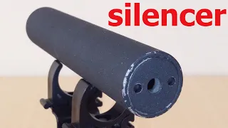 silencer for shooting with .22 caliber ammo | View parts | how it works