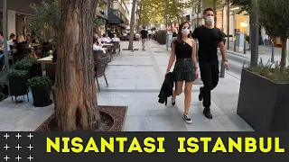 ISTANBUL CITY WALKING TOUR IN 4K-nişantaşı istanbul Ramadan 2021-TURKEY 4K WALKING TOUR-4K UHD 60FPS