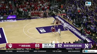 Boo Buie Game Winner | Northwestern vs Indiana Basketball Full Ending 02-15-23