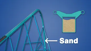 Why Roller Coaster Track is Filled with Sand