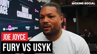 Joe Joyce HONEST On Oleksandr Usyk Beating Tyson Fury, Reacts To Derek Chisora Fight