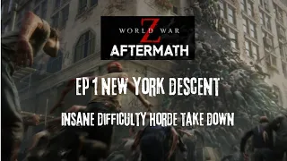 WWZ AFTERMATH (PS5) insane horde