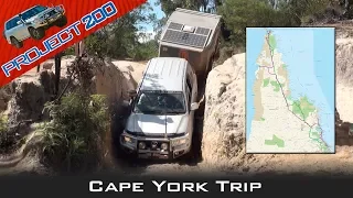 Project 200 Cape York - Old Telegraph Track in a LandCruiser 200 and trailer