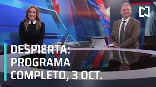 Despierta - Programa Completo 3 de Octubre 2019