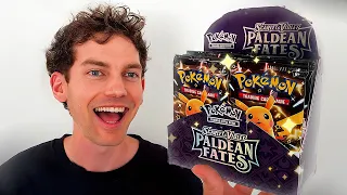 The Pokémon Paldean Fates Booster Box Opening