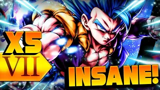 LF Gogeta Blue Is Just INSANE w/ 5x Zenkai Buffs! (Dragon Ball LEGENDS)