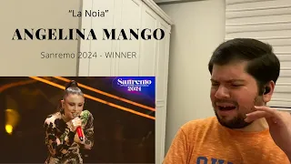 Angelina Mango - "La Noia" (Live Performance) ITALY Sanremo 2024 - REACTION !!