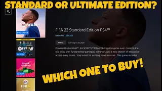 WHICH FIFA 22 VERSION SHOULD YOU BUY? (STANDARD OR ULTIMATE EDITION?) - FIFA 22