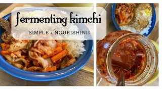 Ferment Kimchi with Me! Simple Spicy Lacto-Fermented Kimchi Recipe