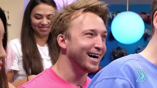 Shayne topp hides behind ian