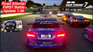 Gran Turismo 7 PS5 - FIRST Drift BATTLE!! Road Atlanta FD Section Update 1.26!!