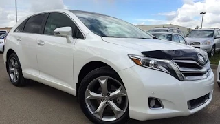 Pre Owned White 2014 Toyota Venza V6 AWD In Depth Review | Penhold Alberta