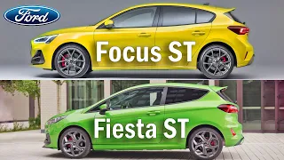 2022 Ford Focus ST vs Ford Fiesta ST