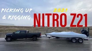 Picking Up The NEW 2021 Nitro Z21 & Rigging It With THE ULTIMATE Electronics System!!