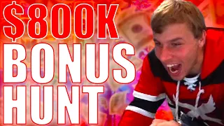 $800K SLOT BONUS HUNT OPENING! (24 SLOTS)