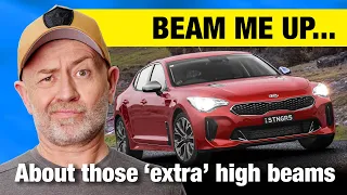 The truth about those 'extra' Kia Stinger high beams | Auto Expert John Cadogan
