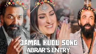 ABRAR'S ENTRY JAMAL KUDU Song WhatsApp Status | Bobby Deol Animal Status