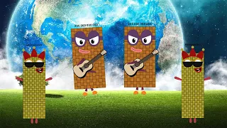 Looking A Numberblocks Band Alternative Cover (1Billion - 1Trillion) But it's 2 (Remastered) Remix-5