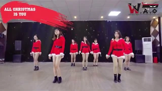 Noel Sexy Dance - All I Want For Christmas Is You | WAO Studio | Hoc nhay cho nguoi moi