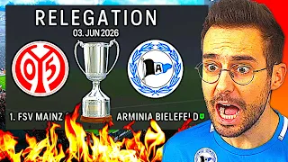 OMG RELEGATION UM 1. BUNDESLIGA ENTSCHEIDET ALLES !!! ☠️😱 EA FC 24 Bielefeld Karriere #20