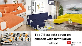 Top 7 Best sofa cover on amazon | #sofa |Sofa & cushions Cover| #amazon #sofacover #home #luxury