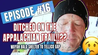 IntrepiDan Episode 16 - DITCHED on the Appalachian Trail!!! - Wayah Bald Shelter to Tellico Gap