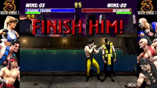 Mortal Kombat фаталити из всех частей (All Fatalities Ever Made (I to XL))