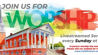 Cville First UMC Sunday Worship - May 22, 2022