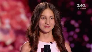 Nino Basilaya 'When we were young' – Blind Audition – Voice.Kids – season 4