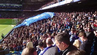 Chelsea supporters at Stamford Bridge singing WE HATE TOTTENHAM against...PLYMOUTH?!