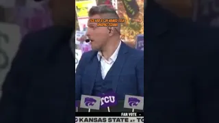 Vitamins got Pat Mcafee ELECTRIC   on College Gameday