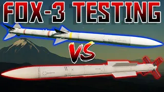 Every New FOX-3 Missile COMPARED | AMRAAM, R-77, PL-12, MICA-EM, & Derby