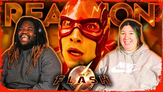 The Flash (2023) OFFICIAL TRAILER REACTION!!