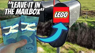 They Told Me To Leave The Money in The Mailbox and Take The Lego!