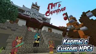 Прохождение карт с Custom NPCs - Путь Самурая