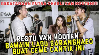 Kedatanagn Putra Charli Van Houten!!! Restu Van Houten Bawain Lagu Saranghaeo (Live) ft. Tri Suaka